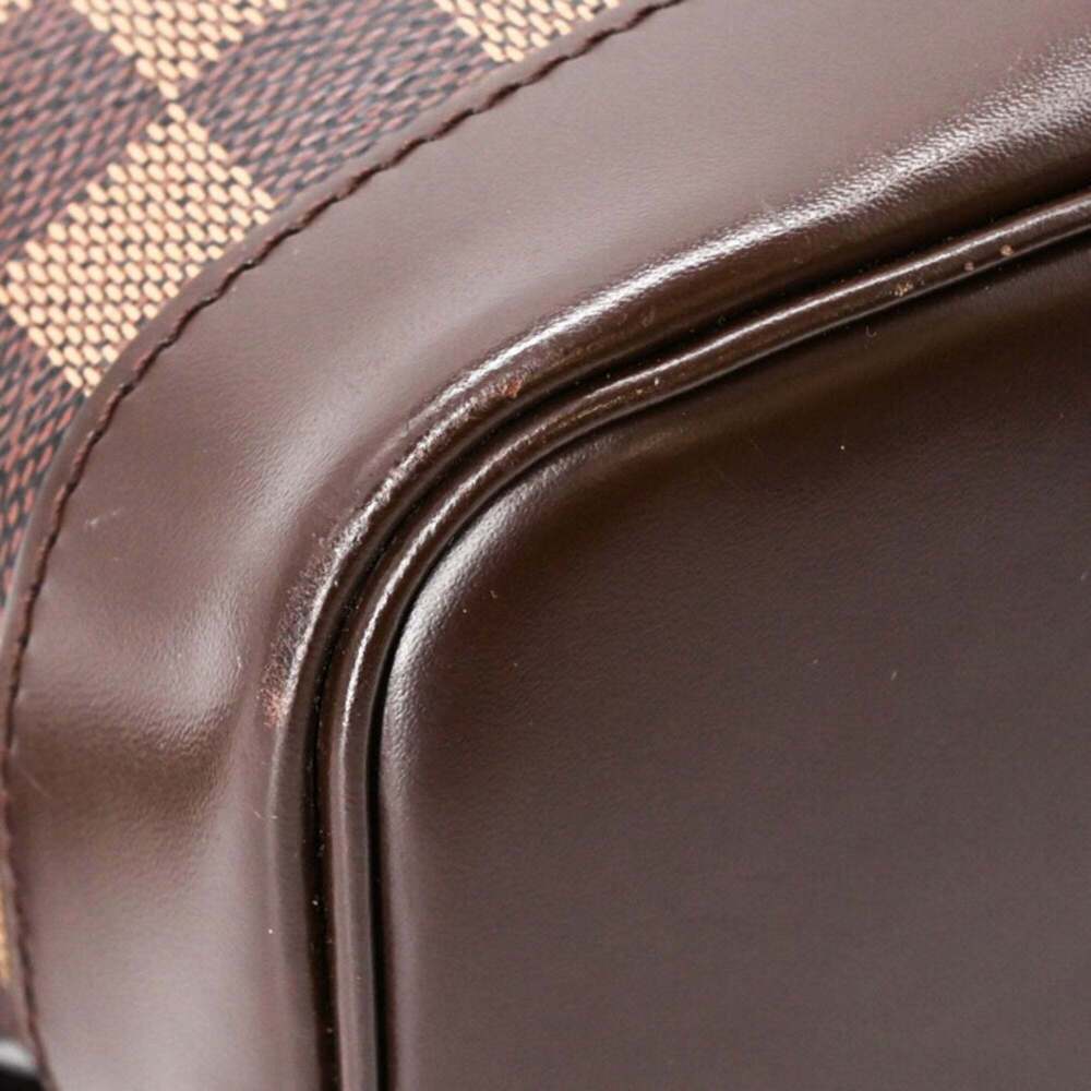 LOUIS VUITTON Authentic Brown Damier Canvas Backpack - Picture 7 of 16